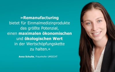 Kreislaufwirtschaft im Gesundheitswesen durch Medical Remanufacturing